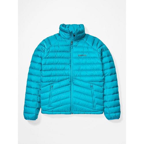 Marmot Down Jacket Blue NZ - Highlander Jackets Mens NZ8693570